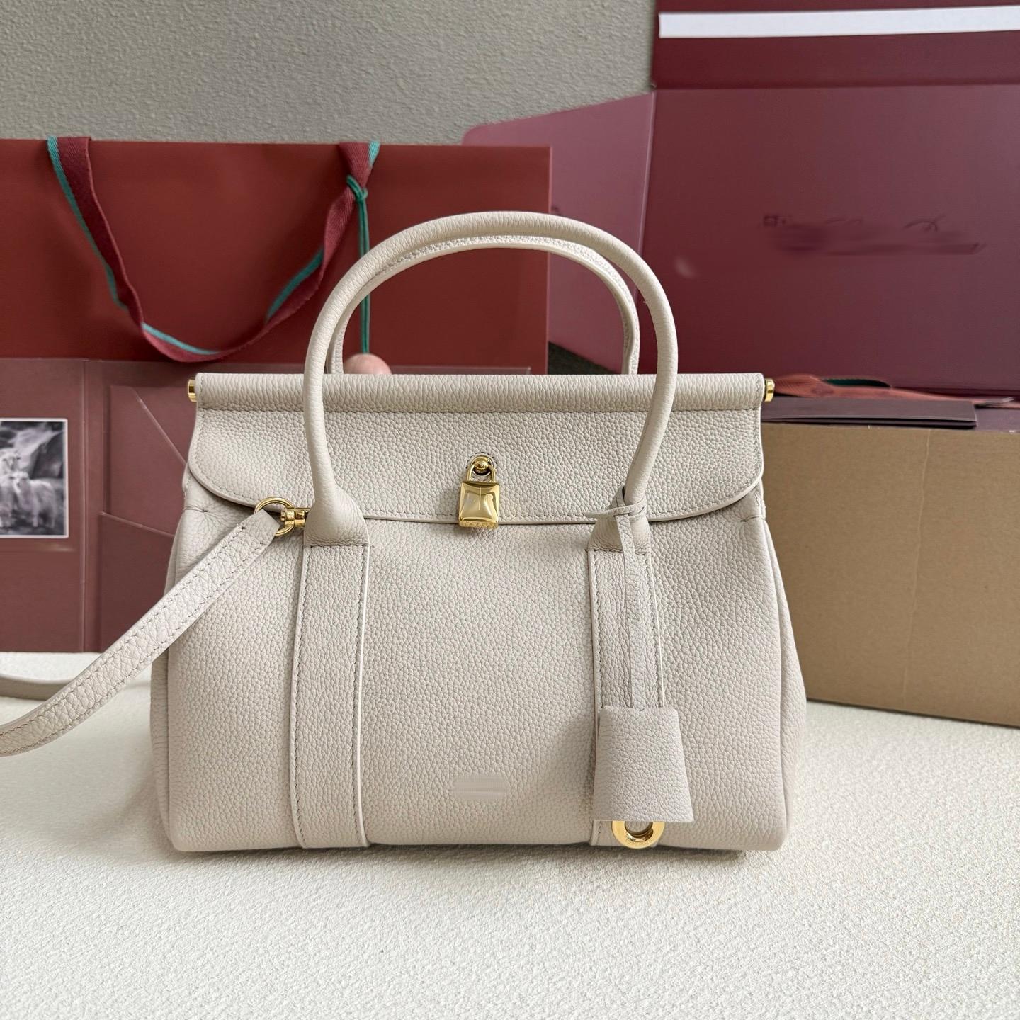 LP 淺米色 LOOM 25小號手提包