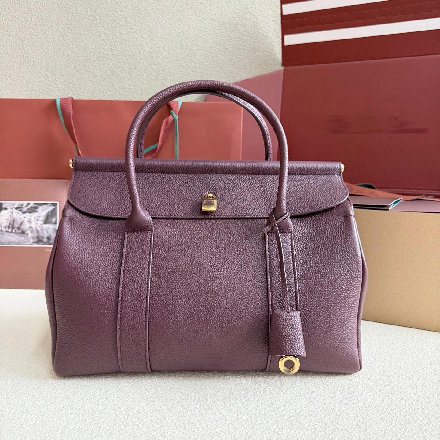 LP 紅豆色 LOOM 32中號手提包