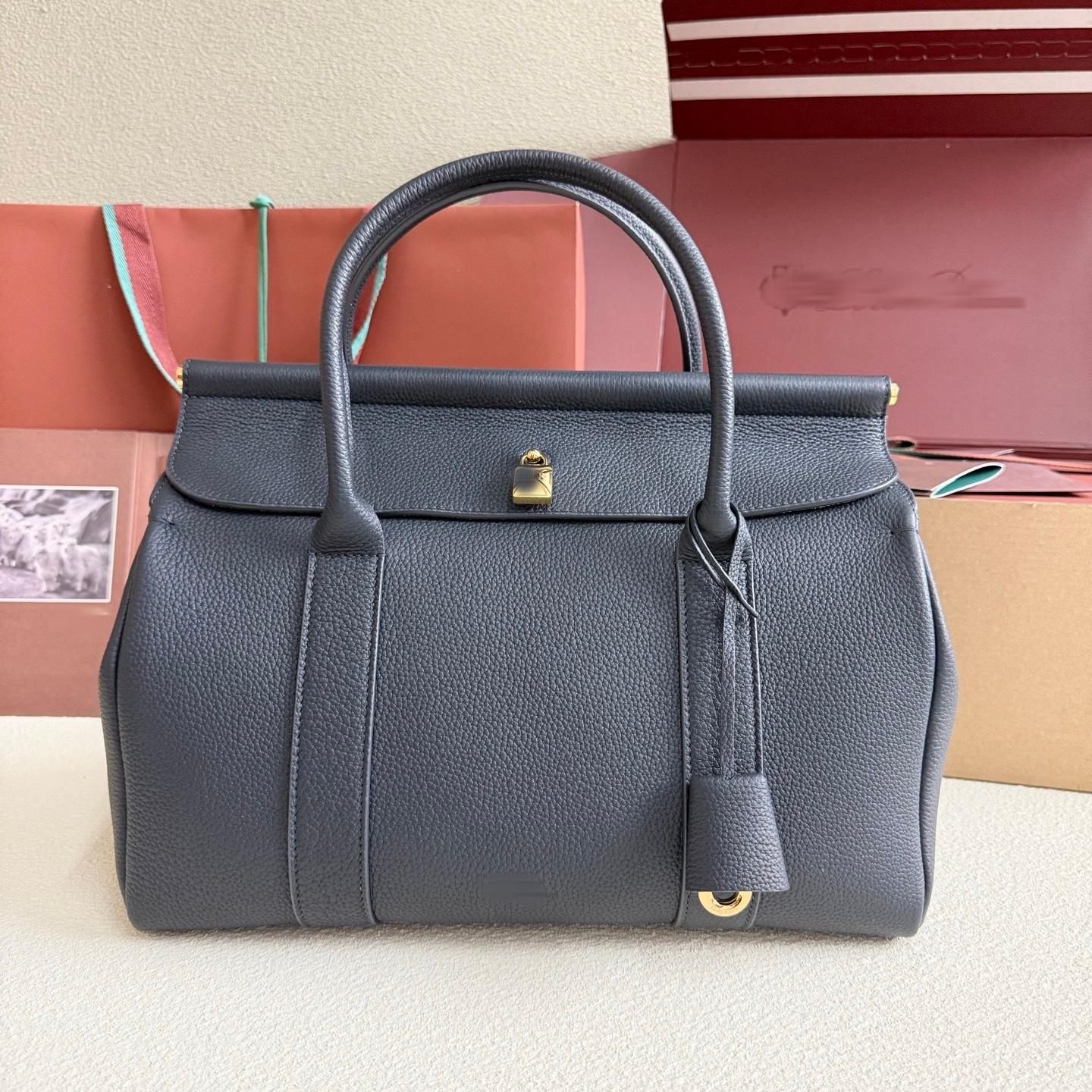 LP 深寶藍 LOOM 32中號手提包