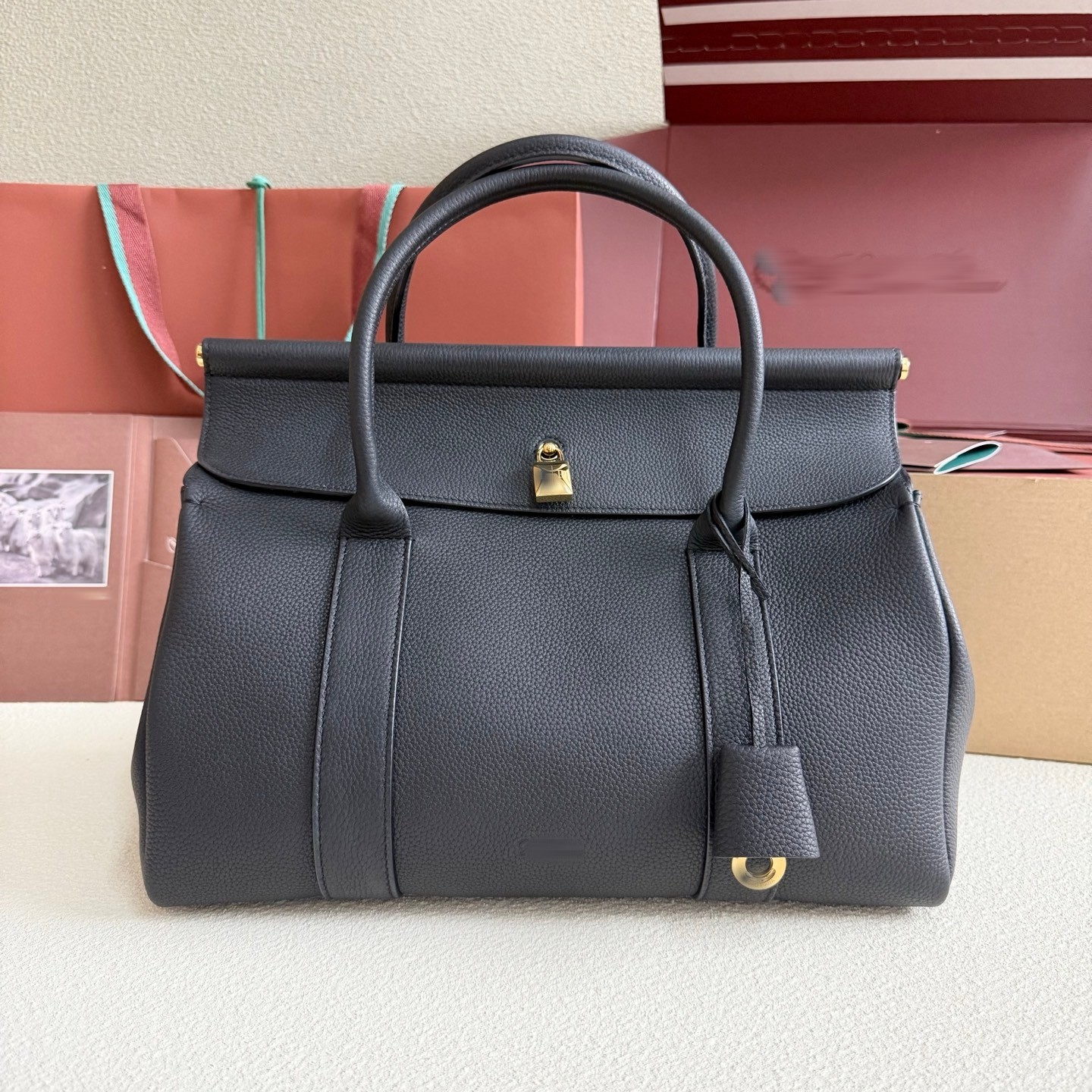 LP 黑色荔枝紋 LOOM