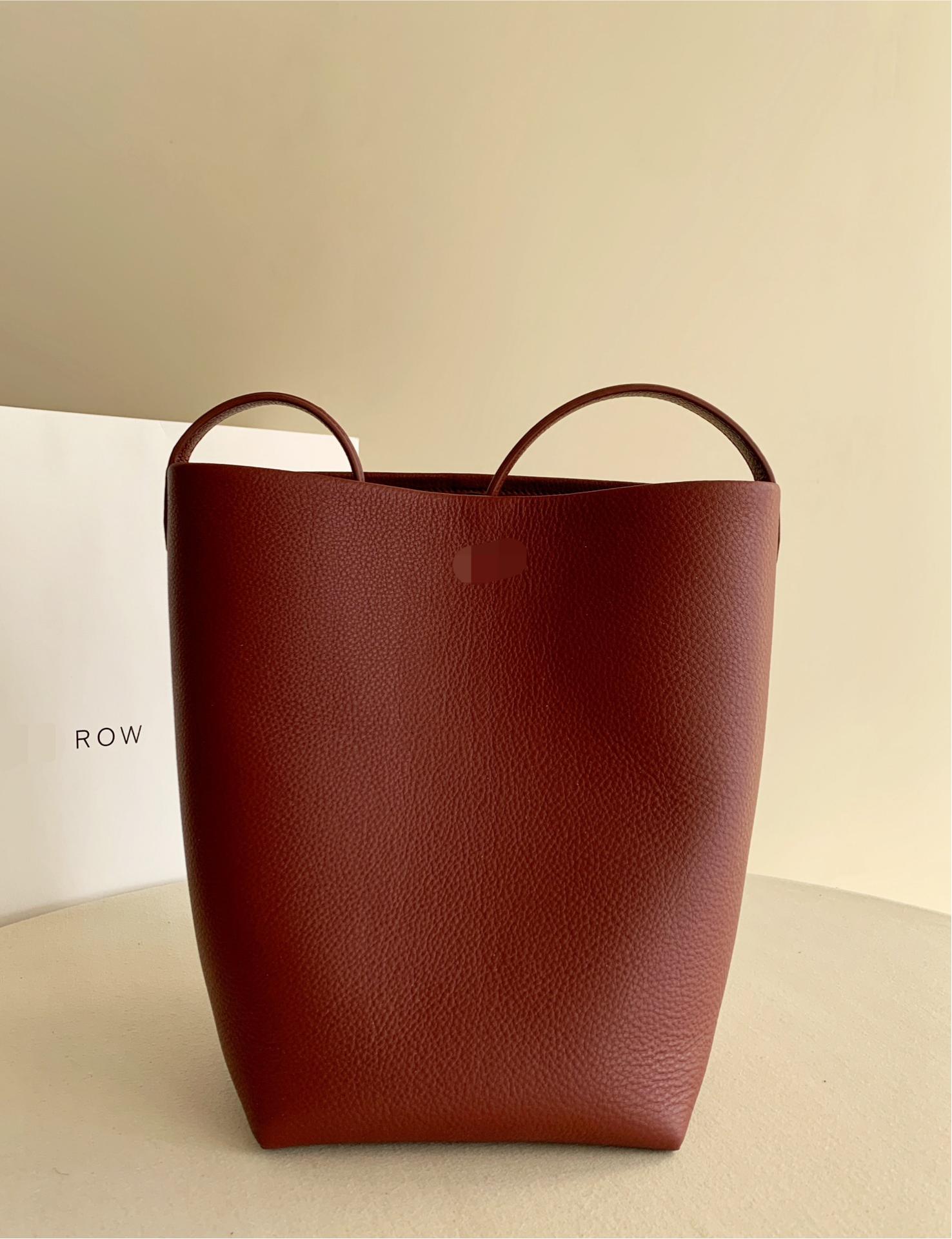 Row Park Tote 酒紅