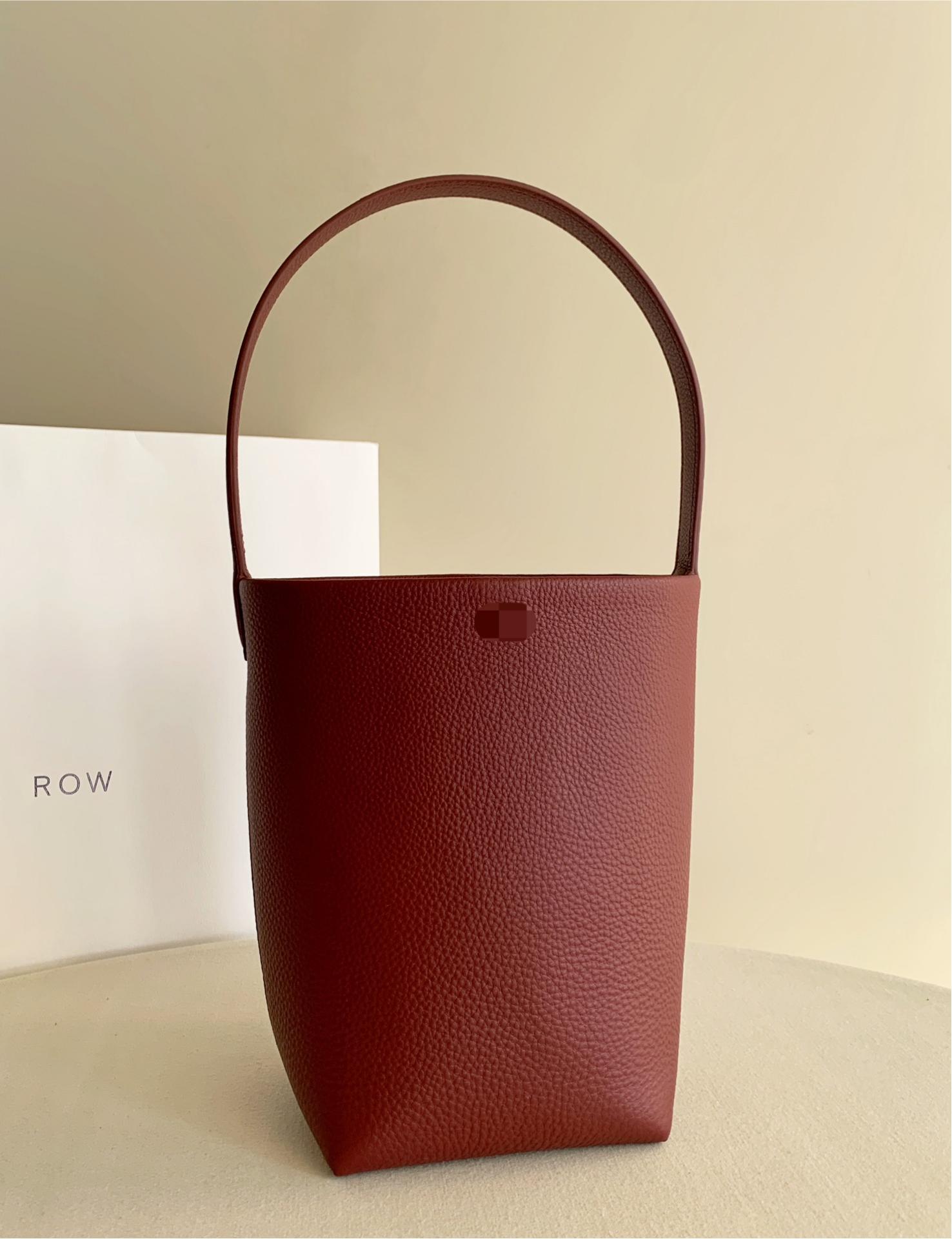 Row Park Tote 酒紅