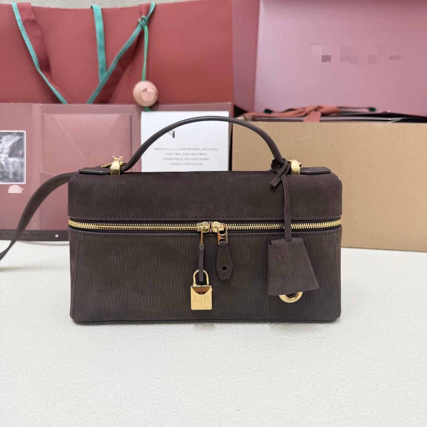 LP23 咖啡色反絨 Extra Bag