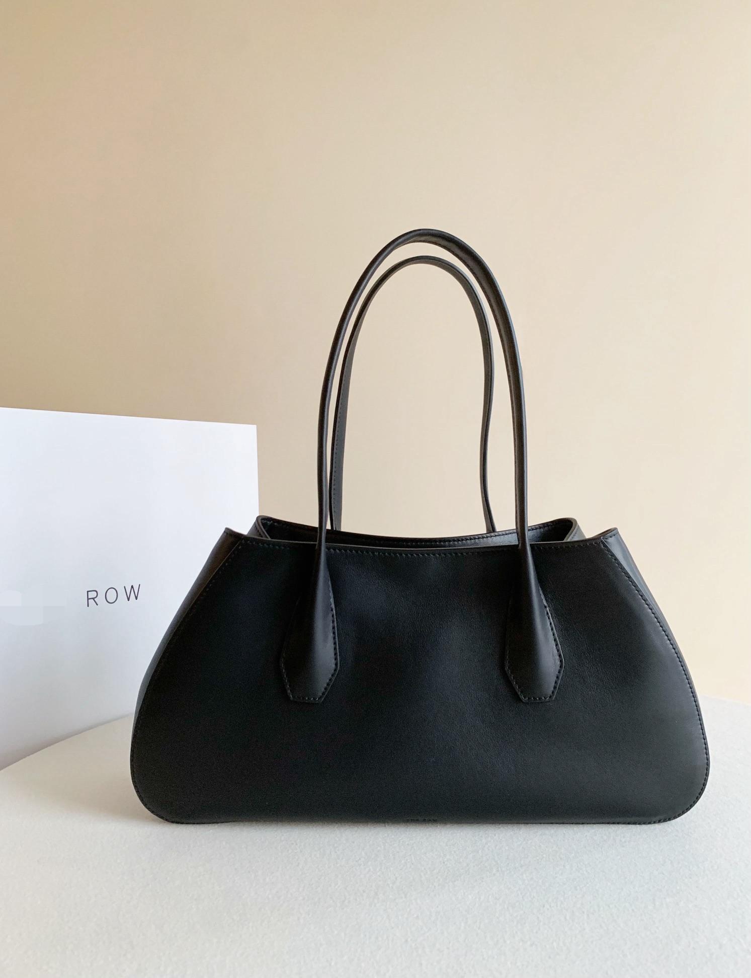 Row Alger 馬鞍皮 黑色