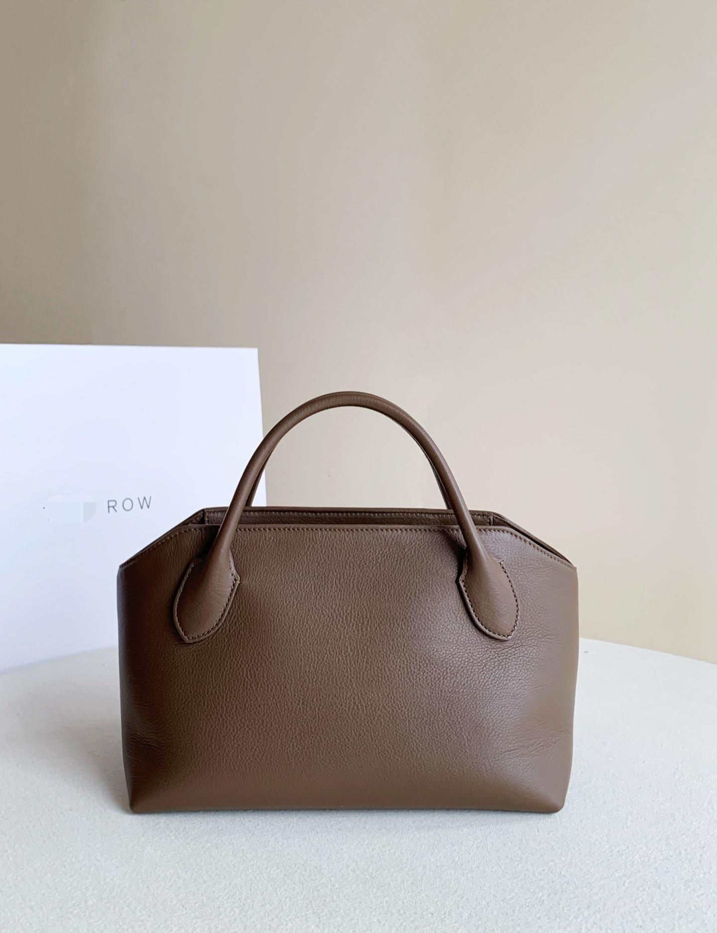 Row Bauletto 胎牛皮 棕色
