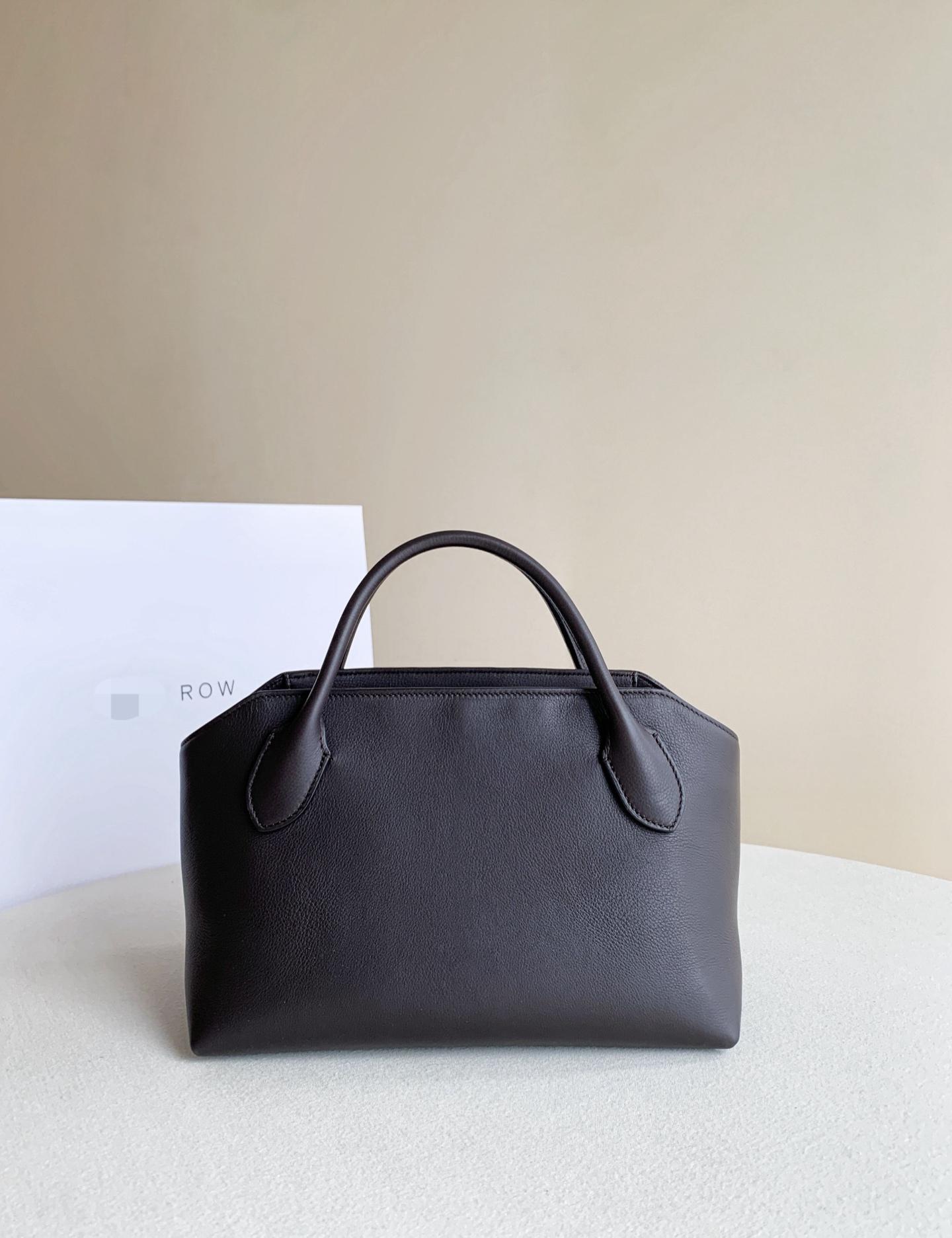Row Bauletto 胎牛皮 深咖