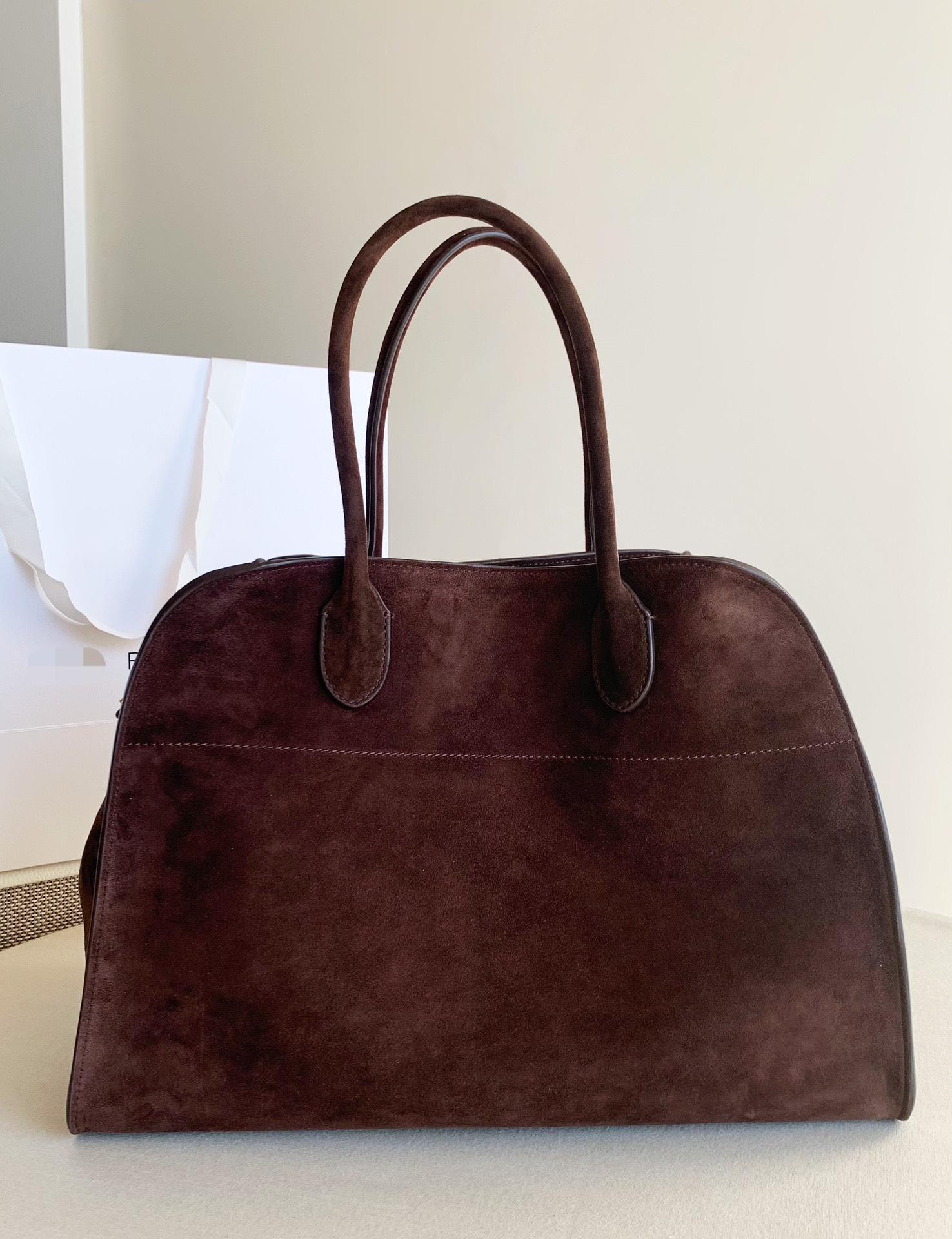 Row Margaux15 大號 麂皮 棕色