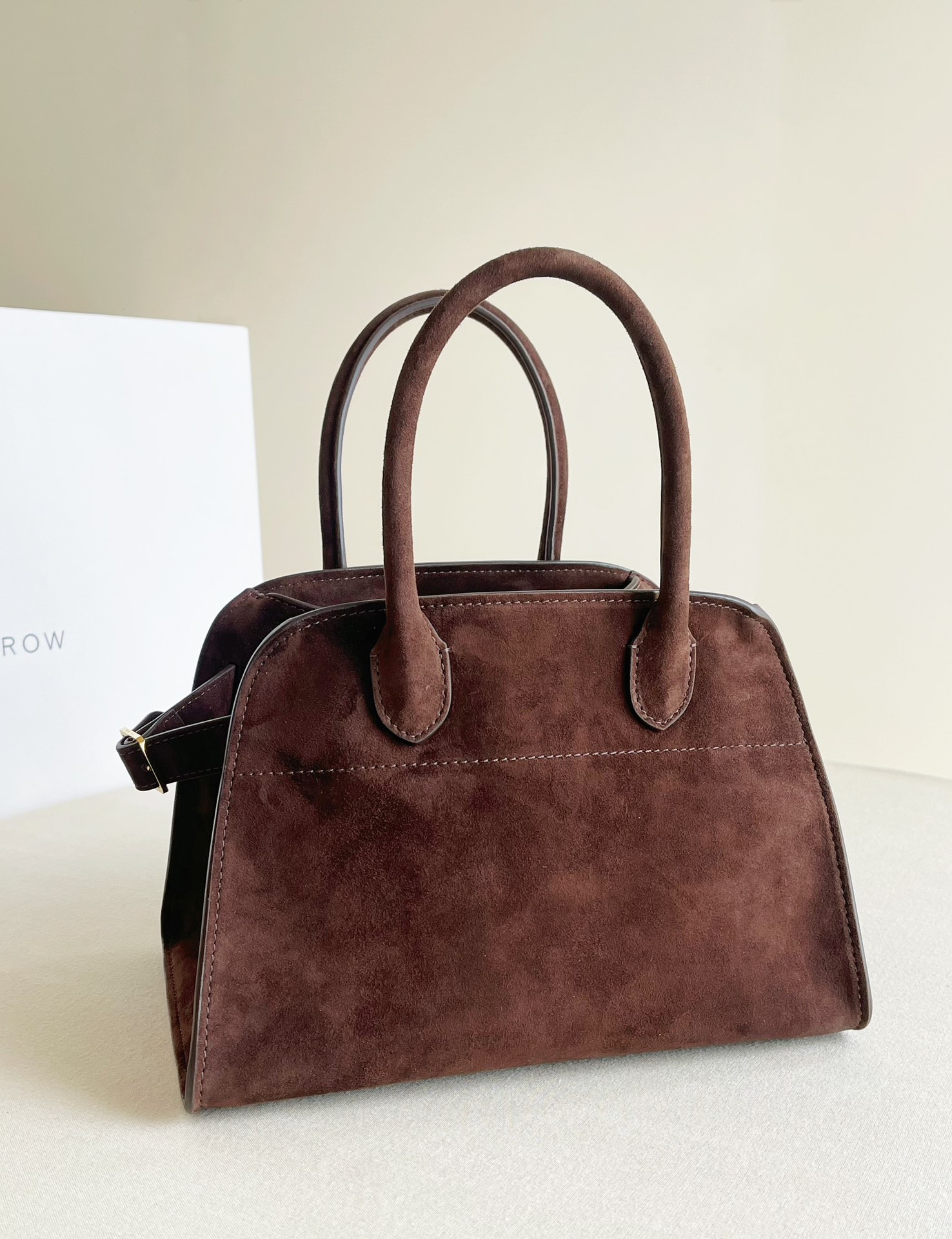 Row Margaux10 小號 麂皮 棕色