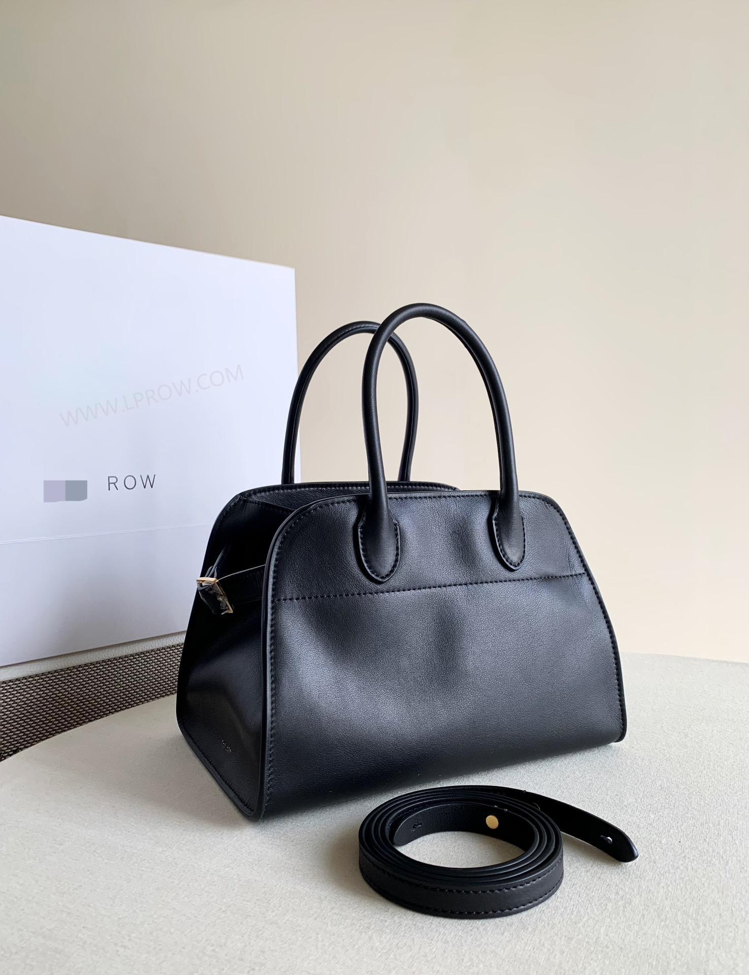 Row Margaux10 小號 馬鞍皮 黑色